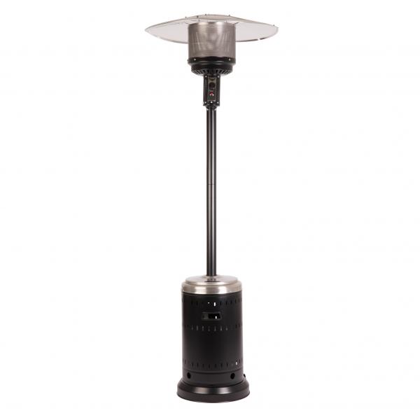 Fire Sense Onyx and Stainless Steel Finish Patio Heater